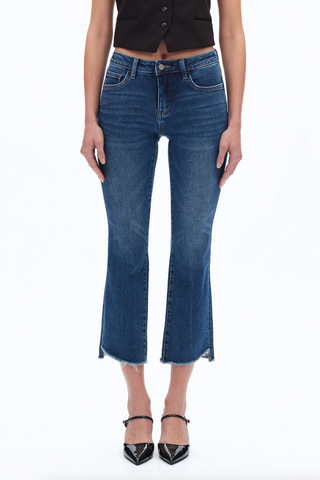 Mid Rise Bootcut - Diamonds