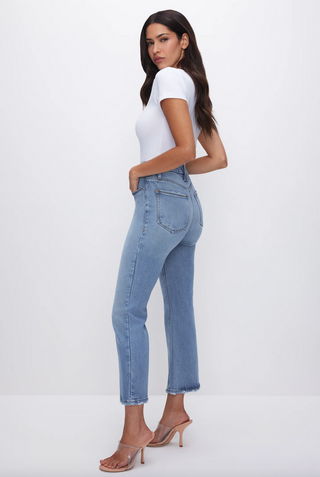Good Legs Crop Mini Boot Jeans - Indigo510