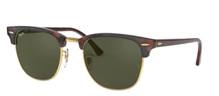 RB3016 Clubmaster - Mock Tortoise On Arista