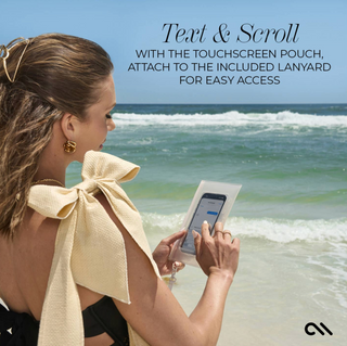 Case-Mate Ecru Raffia Bow Jelly Tote Bag