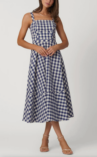 Kaydence Dress - Navy / Optic