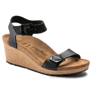 Soley Black Leather - Black