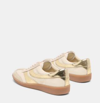 Merit Sneaker - White Gold Leather