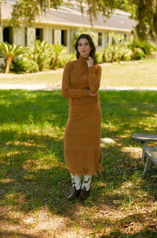 Erin Turtleneck - Saddle
