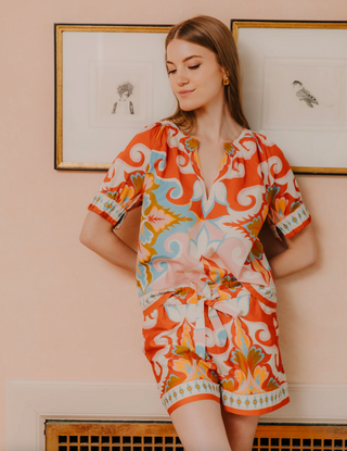 Ramona Shorts - Rosetti Print