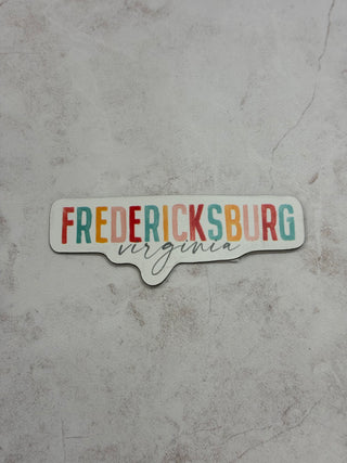 Fredericksburg, VA Magnet - Watercolor