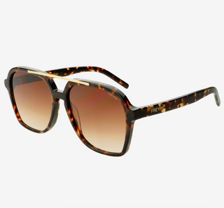 Spencer Unisex Aviator Sunglasses - Brown