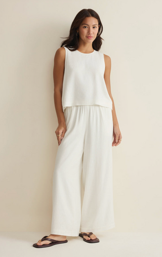 Scout Linen Pant - White
