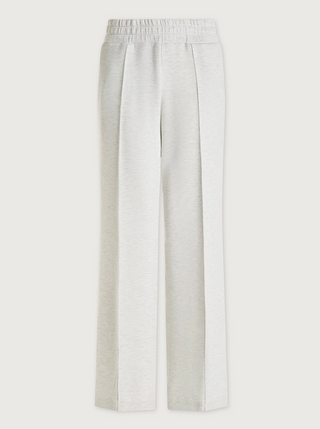 The Wide Leg Pant 28 - Ivory Marl