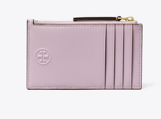 Fleming Soft Zip Card Case - Pale Purple
