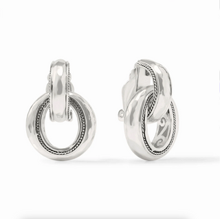 Cannes Doorknocker Clip - Silver