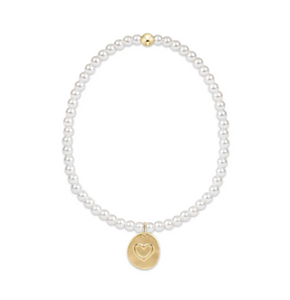 Classic Pearl 3mm Bead Bracelet - Inspire Love Small