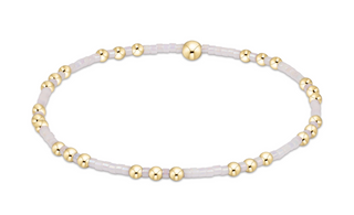 Hope Joy Bracelet - Silky White