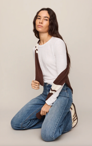 Junie L/S Tee - White