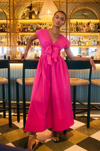 Calista Dress - Fuchsia