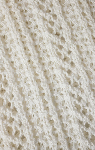 Ballast Crochet Top - White