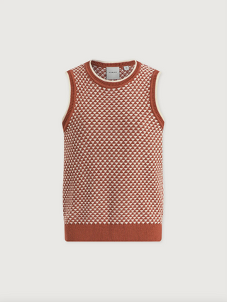 Jenson Stitch Knit Tank - Maple