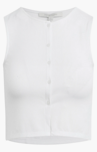 The Dalia Top - White
