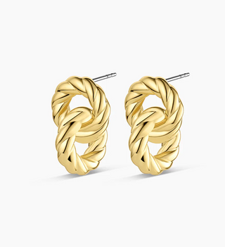 Crew Helium Earrings - Gold
