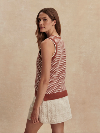 Jenson Stitch Knit Tank - Maple