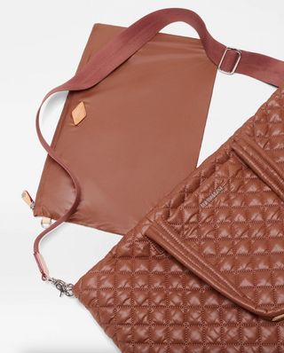 Medium Metro Tote Deluxe II- Terracotta