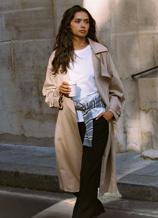 Raglan Trench Coat - Relaxed Trench Twill