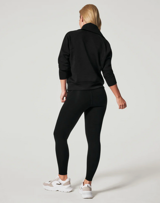 Airessentials Half Zip - Very Black