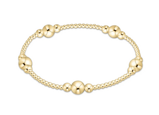 Purpose Gold 6mm Bead Bracelet - Gold