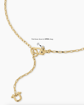 Atlas Delicate Lariat - Gold