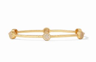 Milano Luxe Bangle - Pave Cubic Zirconia