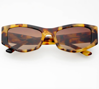 Jade Acetate Cat Eye Sunglasses - Tortoise