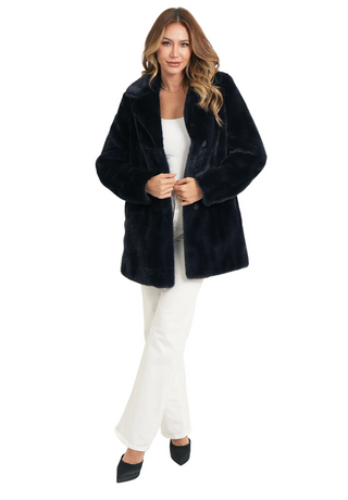 Elsa Coat - Midnight