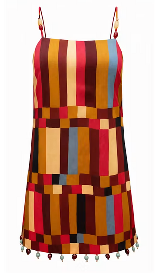 Harper Dress - Autumn Stripe