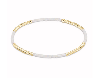 hope blissful bracelet - silky white