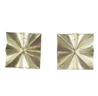Radiance Studs - Brushed Gold