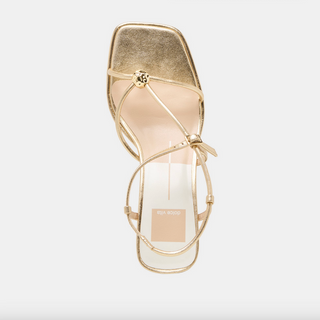 Mylee - Gold Distressed Leather