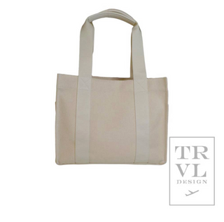 Luxe Linen Tote - Sand