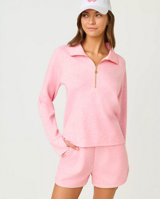 Galvin Short - Heathered Conch Shell Pink - UPF50+