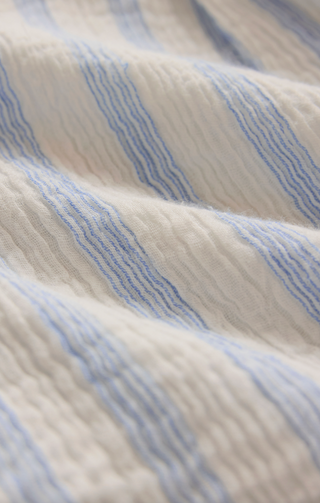 HELENA STRIPED SHIRT - SEA SALT