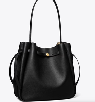 Romy Large Bucket Bag - Black