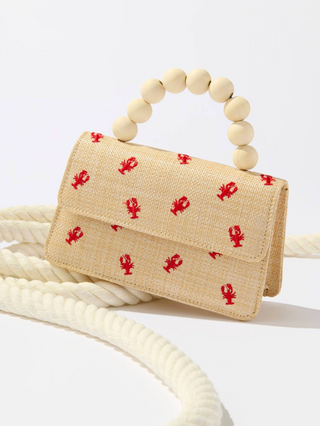 Lobster Mini Bag - Natural