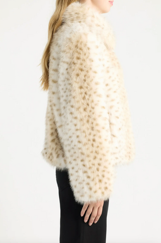 Leo Jacket - White Leopard