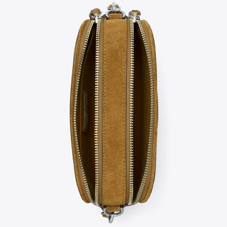 Miller Suede Mini Crossbody Bag - Toffee