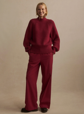 Martina Knit Sweater - Rumba Rose