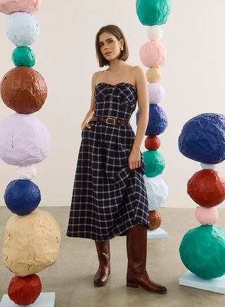 Queenby Skirt - St Andrews Check