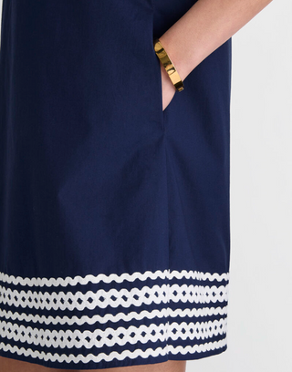 Pippa Dress - Nautical Navy