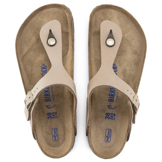 Gizah Soft Footbed - Nubuck Leather Sandcastle