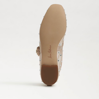 Michaela Shine Ballet Flats - Vintage Pink