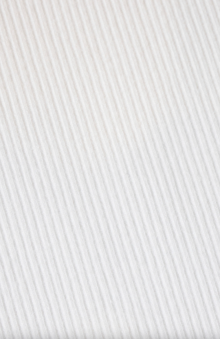 Clarke Rib Tank - White