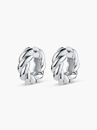 Crew Helium Hoops - Silver